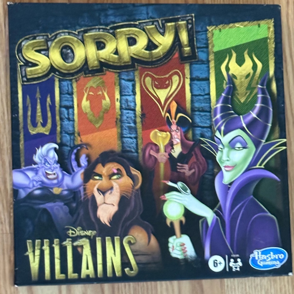 Disney Villainous Board Game Hasbro NEW Sealed Strategy Game 6+‎ Family Game